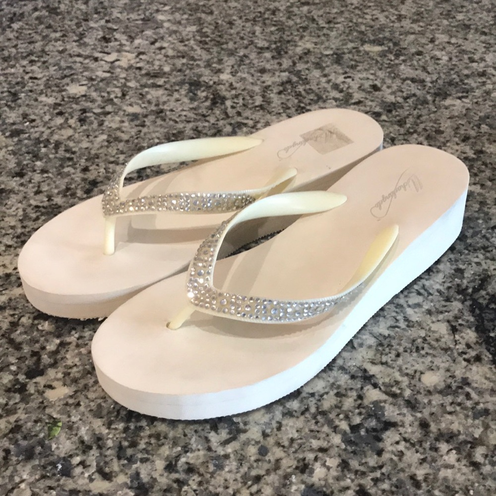 Bridal flip flops